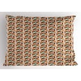 thumbnail image 1 of Ambesonne Fruits Pillow Sham, Citrus Mandarin with Leaves, 26" X 20", Multicolor, 1 of 2