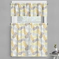 thumbnail image 1 of Ambesonne Fruits Valance & Curtain, Exotic Pineapple Tropics, 55"x45", Marigold Dimgray, 1 of 6