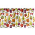thumbnail image 1 of Ambesonne Fruits Window Valance, Banana Smile Theme, 54" X 18", Multicolor, 1 of 5