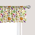 thumbnail image 1 of Ambesonne Fruits and Vegetables Window Valance, Ripe Products, 54" X 18", Multicolor, 1 of 3