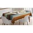 thumbnail image 1 of Ambesonne Funny Tablecloth Rectangular Table Cover, Man Moustache Glasses, 60"x90", Multicolor, 1 of 4