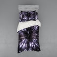 thumbnail image 1 of Ambesonne Galaxy Bedding Set 3 Pcs, Universe Space Travel, Twin XL, Violet Black White, 1 of 3