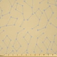 thumbnail image 1 of Ambesonne Galaxy Fabric by the Yard Microfiber, Linear Constellation Print, 10 Yards, Pastel Brown Pale Grey, 1 of 2