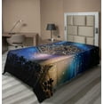 thumbnail image 1 of Ambesonne Galaxy Flat Sheet, Third Eye Milky Way, TwinXL Size, Multicolor, 1 of 1