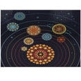 thumbnail image 1 of Ambesonne Galaxy Mandala Jigsaw Puzzle Durable Cardboard, Planet, 1000 pcs, Multicolor, 1 of 1