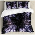 thumbnail image 1 of Ambesonne Galaxy Speed of Life Duvet Cover Set, 1 of 3
