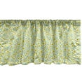 thumbnail image 1 of Ambesonne Garden Art Window Valance, Blossoming Spring Meadow, 54" X 18", Multicolor, 1 of 3