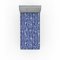 thumbnail image 1 of Ambesonne Garden Scene Fitted Sheet, Spring Chrysanthemum, Twin Size, Off White Quartz, 1 of 1