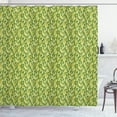 thumbnail image 1 of Ambesonne Garden Shower Curtain, Repetitive Corn Plants Field, 69"Wx70"L, Fern Green and Mustard, 1 of 1