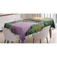 thumbnail image 1 of Ambesonne Garden Tablecloth Rectangular Table Cover, Keukenhof Netherlands, 60"x84", Multicolor, 1 of 4
