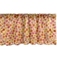 thumbnail image 1 of Ambesonne Garden Window Valance, Botanical Nature Bloom, 54" X 12", Multicolor, 1 of 3