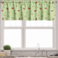 thumbnail image 1 of Ambesonne Garden Window Valance, Doodle Bugs on Leaves, 54" X 18", Multicolor, 1 of 3