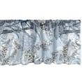 thumbnail image 1 of Ambesonne Garden Window Valance with Rod Pocket, Birds on Branch Flowers Plot, 54" x 12", Lavender Blue and Grey, 1 of 2