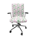 thumbnail image 1 of Ambesonne Garlic Office Chair Cover Stretchable High Back, Continuous Vegetable Art, Fern Green Pale Mauve, 1 of 6