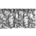 thumbnail image 1 of Ambesonne Gecko Window Valance, Ornate Boho Style Lizards, 54" X 18", Pale Grey White, 1 of 3