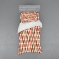 thumbnail image 1 of Ambesonne Geometric Bedding Set 3 Pcs, 70s Retro Style, Twin, Multicolor, 1 of 2