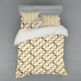 thumbnail image 1 of Ambesonne Geometric Bedding Set 4 Pcs, Angled Cyclic Tile, Queen, Multicolor, 1 of 3