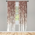thumbnail image 1 of Ambesonne Geometric Curtains, Mosaic Ombre Violet Tones, Pair of 28"x95", Warm Taupe, 1 of 2