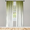 thumbnail image 1 of Ambesonne Geometric Curtains, Ombre Geometric Print Art, Pair of 28"x95", Avocado Green, 1 of 2