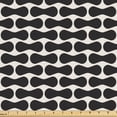 thumbnail image 1 of Ambesonne Geometric Fabric by the Yard Upholstery, Cow Skin Looking Spot Art, 10 Yards, Charcoal Grey and Ivory, 1 of 1