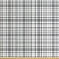 thumbnail image 1 of Ambesonne Geometric Fabric by the Yard Upholstery, Vertical Line Square, 5 Yards, Grey White, 1 of 4