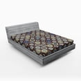 thumbnail image 1 of Ambesonne Geometric Fitted Sheet, Abstract Big Dots, Queen Size, Multicolor, 1 of 2