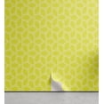 thumbnail image 1 of Ambesonne Geometric Peel & Stick Wallpaper for Home, Abstract Juicy Lemons, 13"x100", Yellow Green and White, 1 of 6