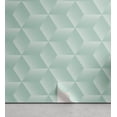 thumbnail image 1 of Ambesonne Geometric Peel & Stick Wallpaper for Home, Halftone Rhombus Motif, 13"x72", Pale Seafoam White, 1 of 6