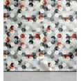 thumbnail image 1 of Ambesonne Geometric Peel & Stick Wallpaper for Home, Hexagons and Cubes, 13"x36", Multicolor, 1 of 6