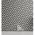 thumbnail image 1 of Ambesonne Geometric Peel & Stick Wallpaper for Home, Optical Hexagon Stars, 13"x36", Grey and White, 1 of 6