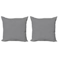thumbnail image 1 of Ambesonne Geometric Throw Pillow Cover 2 Pack, Black and White Zigzags, 16", Black and White, 1 of 5