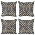 thumbnail image 1 of Ambesonne Geometric Throw Pillow Cover 4 Pack, Abstract Big Dots, 24", Multicolor, 1 of 2