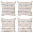 thumbnail image 1 of Ambesonne Geometric Throw Pillow Cover 4 Pack, Tribal Culture Native, 20", Multicolor, 1 of 2