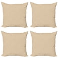 thumbnail image 1 of Ambesonne Geometric Throw Pillow Cover 4 Pack, Zig Zag Chevron Retro, 16", Orange Cadet Blue, 1 of 2