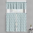 thumbnail image 1 of Ambesonne Geometric Valance & Curtain, Cubes Squares Art, 55"x24", Reseda Green Slate Blue, 1 of 6