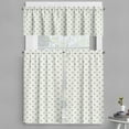 thumbnail image 1 of Ambesonne Geometric Valance & Curtain, Pale Floral, 55"x36", Grey Beige, 1 of 6