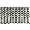 thumbnail image 1 of Ambesonne Geometric Valance Pack of 2, Hexagon Modern Style Art, 54"X18", Ivory Charcoal Grey, 1 of 4
