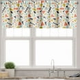 thumbnail image 1 of Ambesonne Geometric Valance Pack of 2, Various Shapes Abstract, 54"X12", Multicolor, 1 of 5
