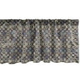 thumbnail image 1 of Ambesonne Geometric Window Valance, Abstract Big Dots, 54" X 18", Multicolor, 1 of 3