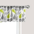 thumbnail image 1 of Ambesonne Geometric Window Valance, Abstract Paisley, 42" x 12", Yellow Green Grey White, 1 of 3