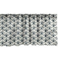 thumbnail image 1 of Ambesonne Geometric Window Valance, Eastern Cloud Motif, 42" x 12", Dark Blue Cream, 1 of 3