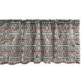 thumbnail image 1 of Ambesonne Geometric Window Valance, Hourglass Pattern, 54" X 12", Multicolor, 1 of 3