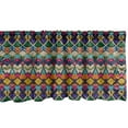 thumbnail image 1 of Ambesonne Geometric Window Valance, Lines Half Circles, 54" X 12", Multicolor, 1 of 3