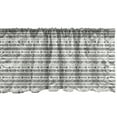 thumbnail image 1 of Ambesonne Geometric Window Valance, Monochrome Aztec Inspired, 54" X 18", Charcoal Grey White, 1 of 3