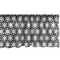 thumbnail image 1 of Ambesonne Geometric Window Valance, Monochrome Illustration of Repetitive Futuristic Modern Motif Pattern, Curtain Valance for Kitchen Bedroom Decor with Rod Pocket, 54" X 12", Charcoal Grey White, 1 of 2