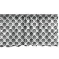 thumbnail image 1 of Ambesonne Geometric Window Valance, Ripple Circles, 54" X 12", Black White, 1 of 3