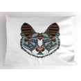 thumbnail image 1 of Ambesonne German Pillow Sham, Colorful Shepherd Dog, 26" X 20", Multicolor, 1 of 2