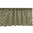 thumbnail image 1 of Ambesonne Glitch Window Valance, Bicolour Abstract Geometric, 42" x 12", Mustard Charcoal Grey, 1 of 3