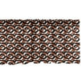 thumbnail image 1 of Ambesonne Glitch Window Valance, Retro Look Geometric Shapes, 42" x 18", Orange Grey, 1 of 3