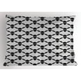 thumbnail image 1 of Ambesonne Gothic Pillow Sham, Halloween Black Skulls, 26" X 20", White Black, 1 of 2